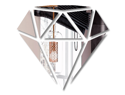 Декоративное зеркало Shine bright like a diamond Декоративное зеркало Shine bright like a diamond